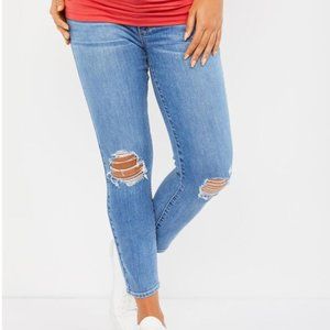 NWT PAIGE Side Panel Maternity Jeans